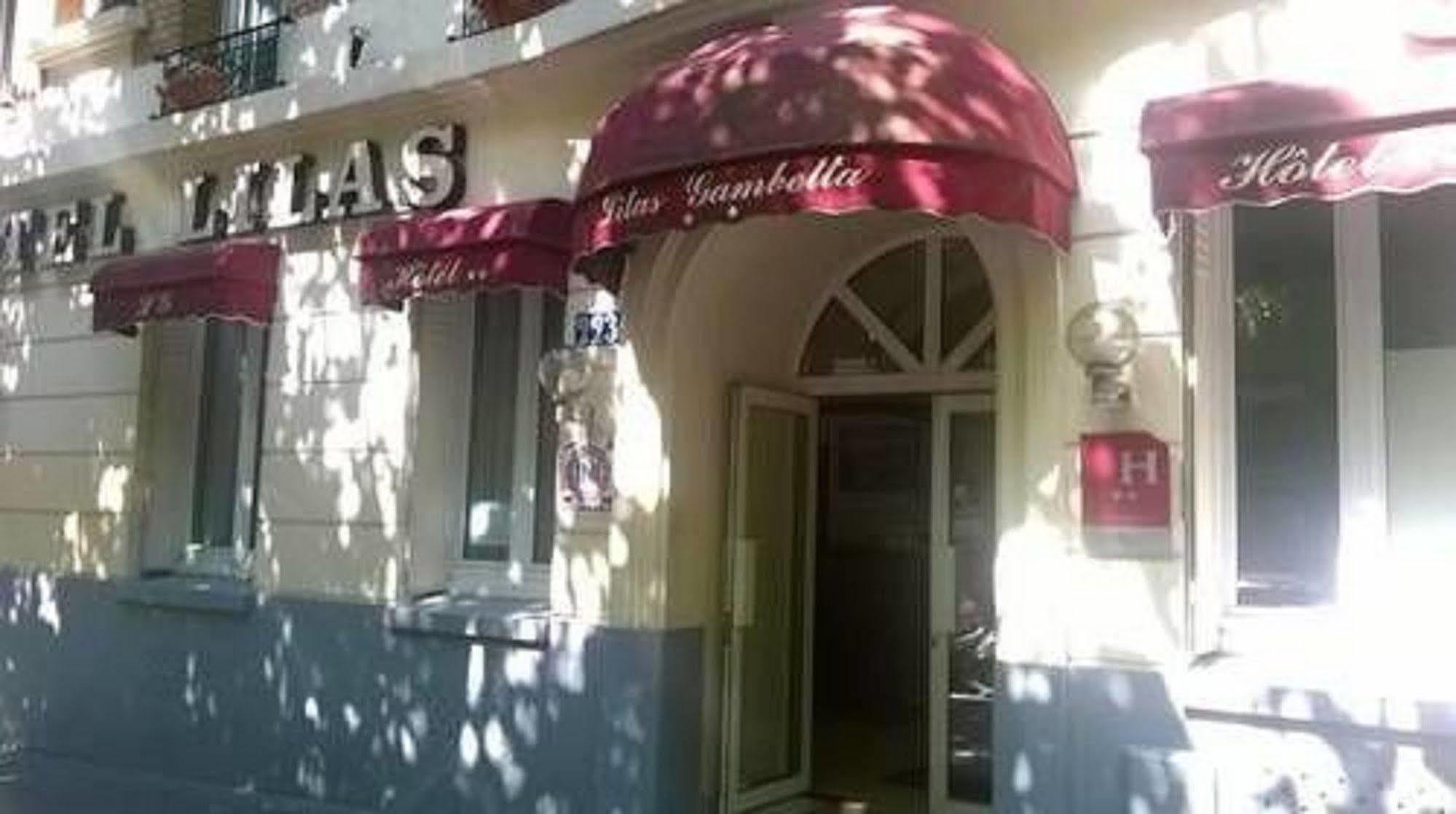 Hipotel Lilas Gambetta Paris Exterior foto